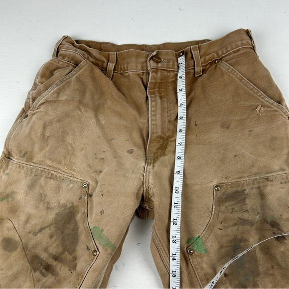 Men's Tan Work Pants - Picture 7 of 8